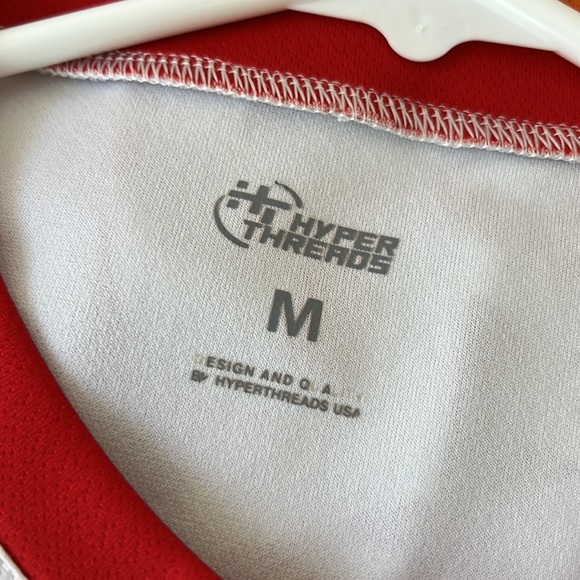 Hyper Threads Cycling Biking T Shirt Men’s Size M - Picture 3 of 3